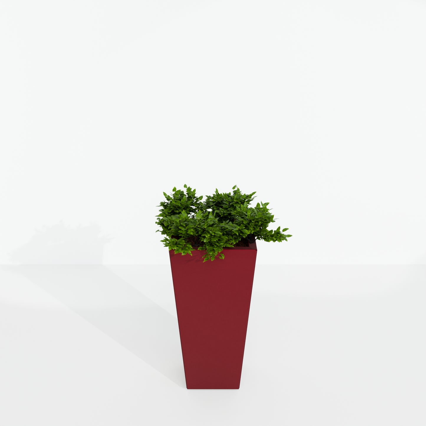 Tapered Steel Planter Box (12" L x 12" W x 24" H)