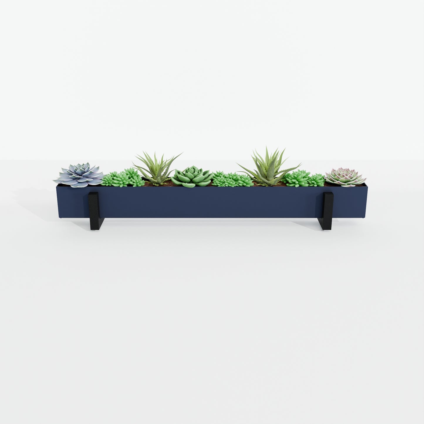 Steel Planter Box (32" L x 3.5" W x 3.5" H)