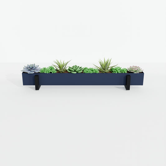 Steel Planter Box (32" L x 3.5" W x 3.5" H)