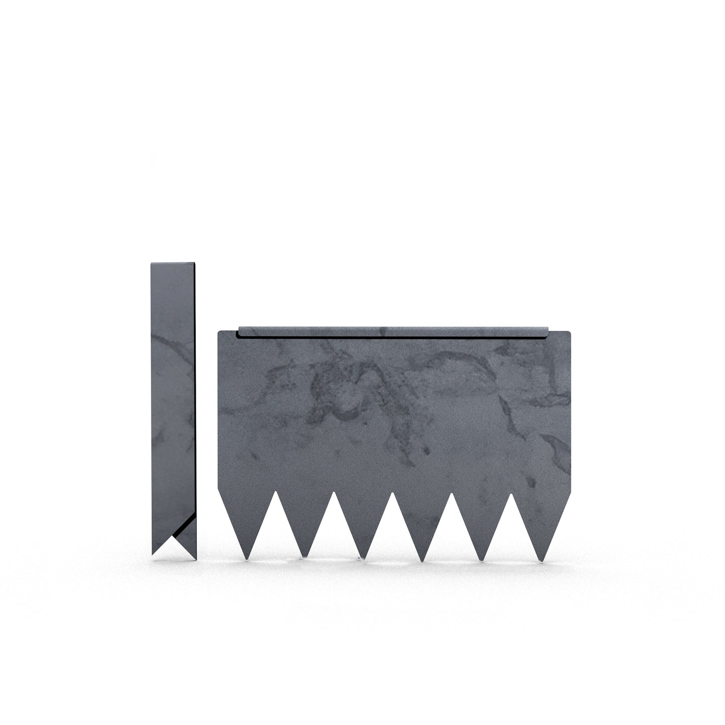 Hammer-In Landscape Edging - Cor-Ten Steel - Accessory Strips - Plus Connector Clips