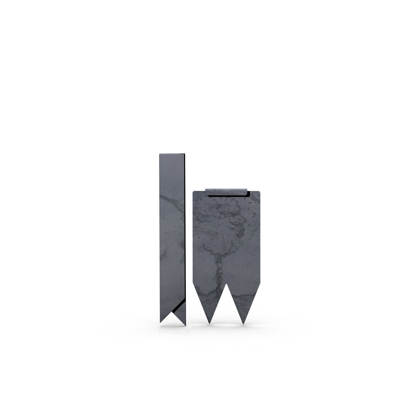 Hammer-In Landscape Edging - Cor-Ten Steel - Accessory Strips - Plus Connector Clips