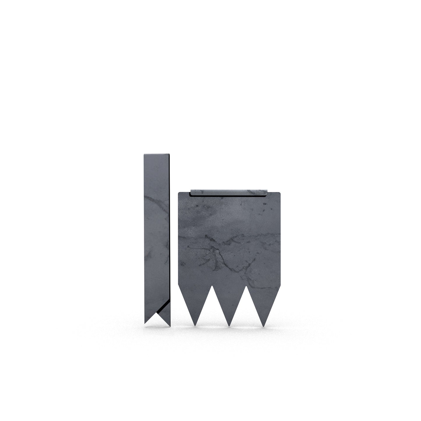 Hammer-In Landscape Edging - Cor-Ten Steel - Accessory Strips - Plus Connector Clips