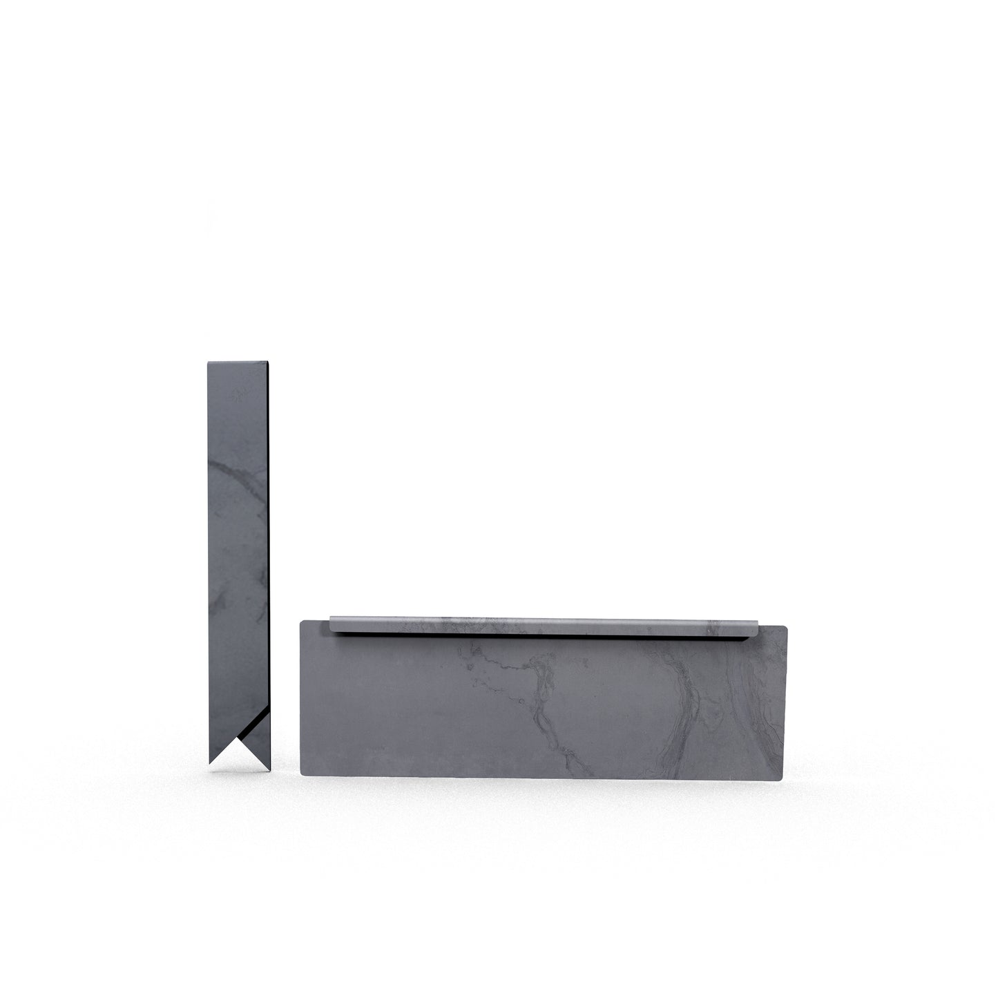 Hammer-In Landscape Edging - Cor-Ten Steel - Accessory Strips - Plus Connector Clips