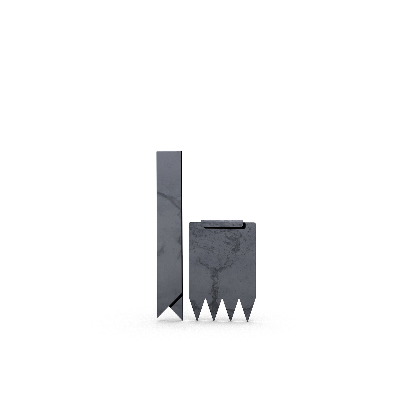Hammer-In Landscape Edging - Cor-Ten Steel - Accessory Strips - Plus Connector Clips