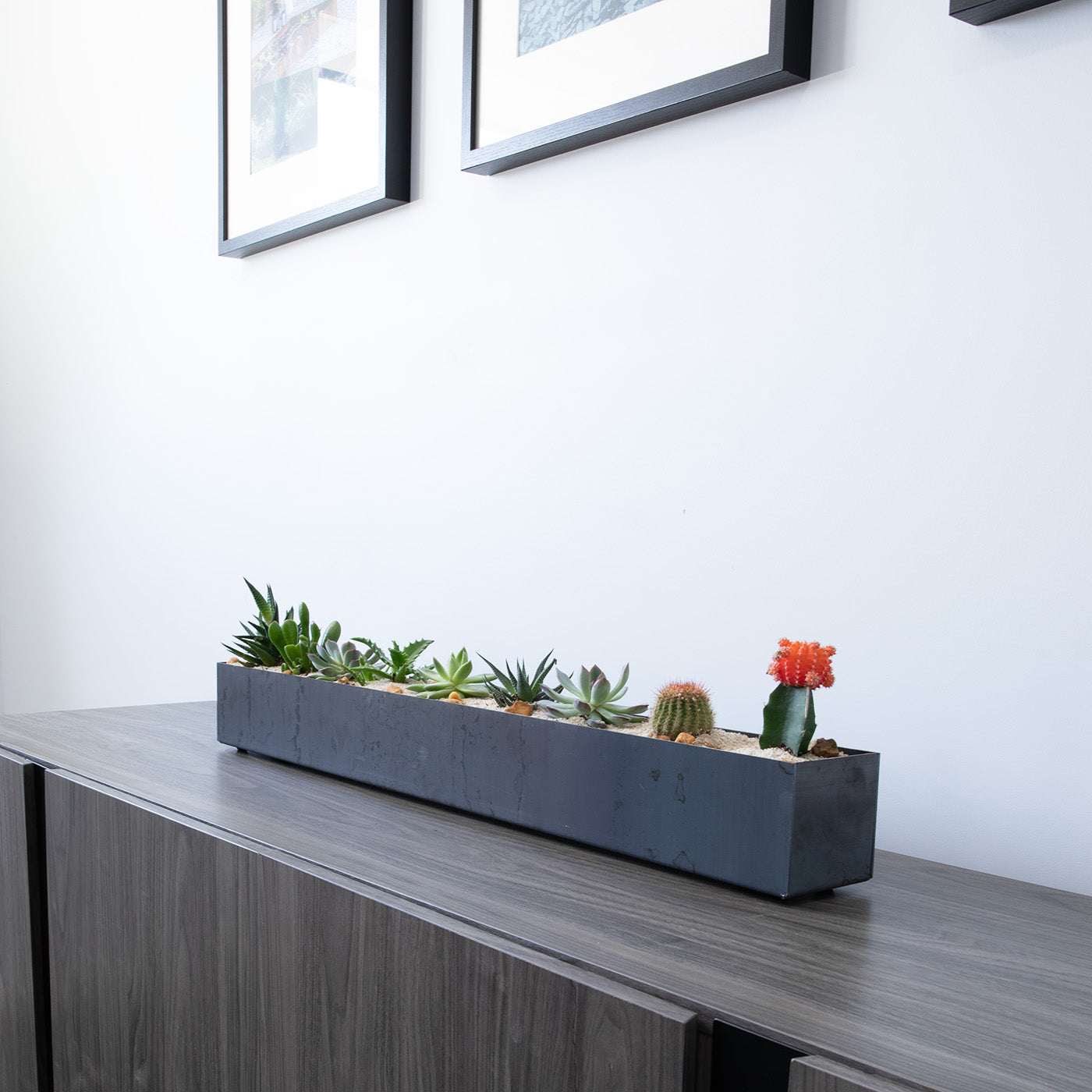 Steel Planter Box (32" L x 3.5" W x 3.5" H)