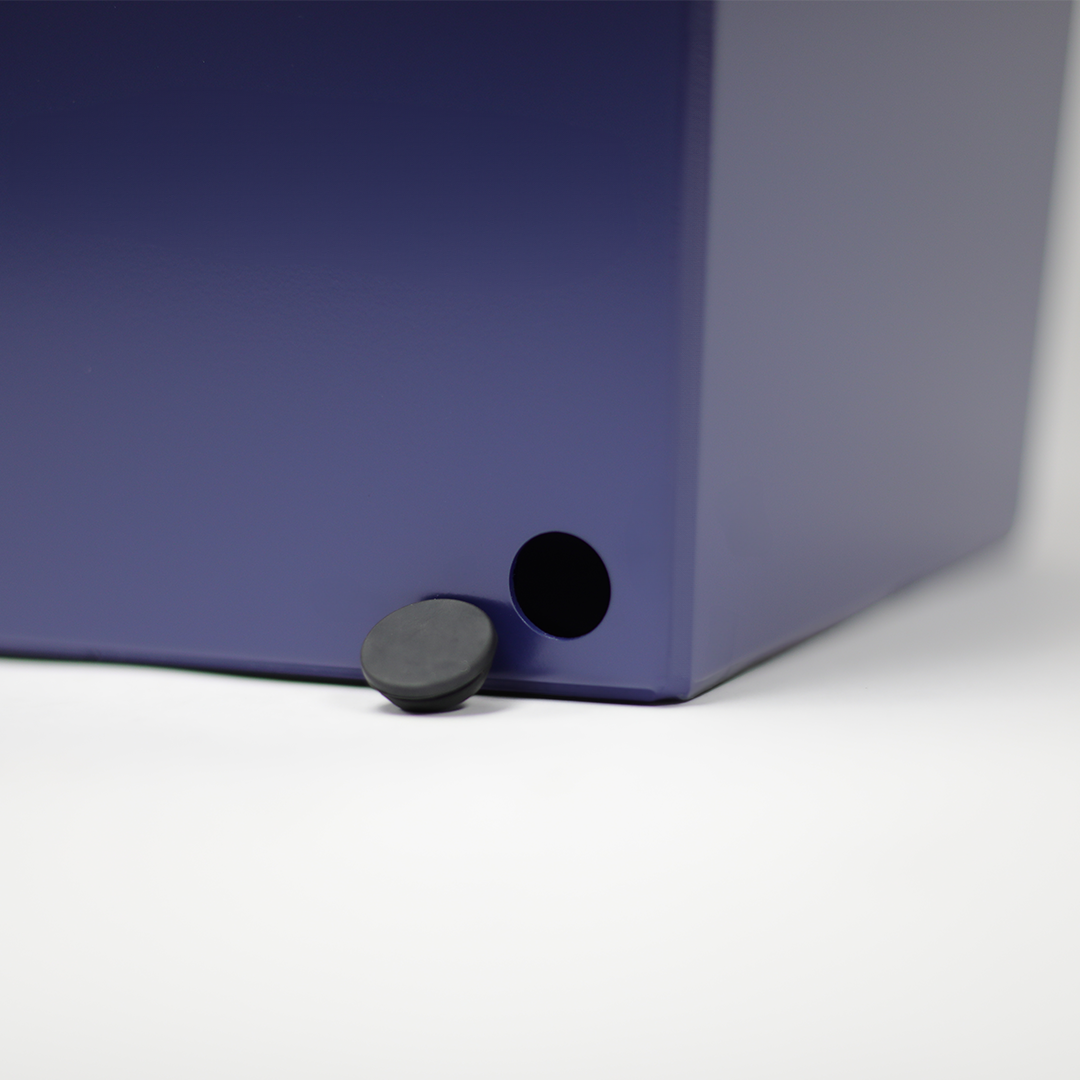 Tapered Steel Planter Box (18" L x 18" W x 36" H)