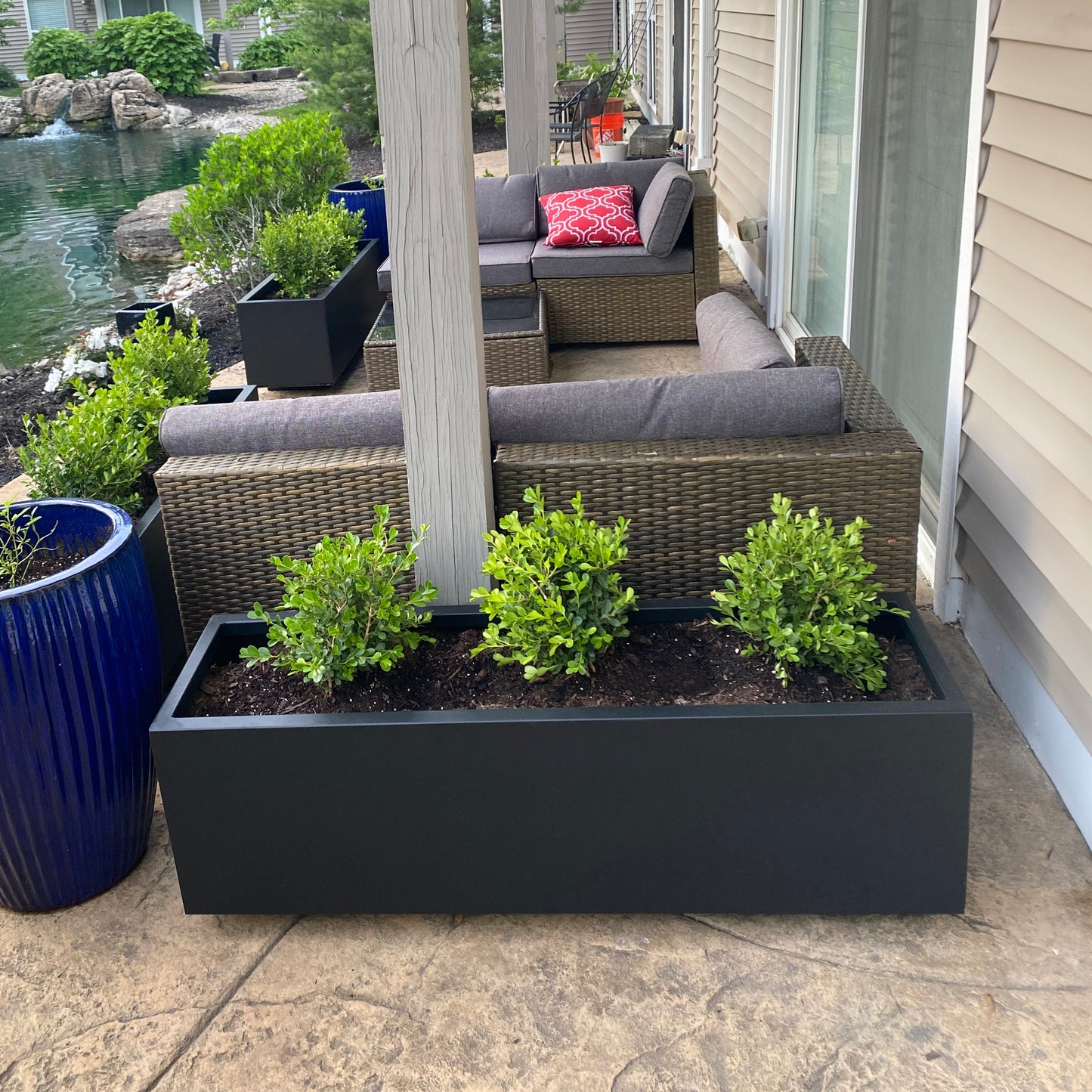 Steel Planter Box (14" L x 46" W x 14" H)