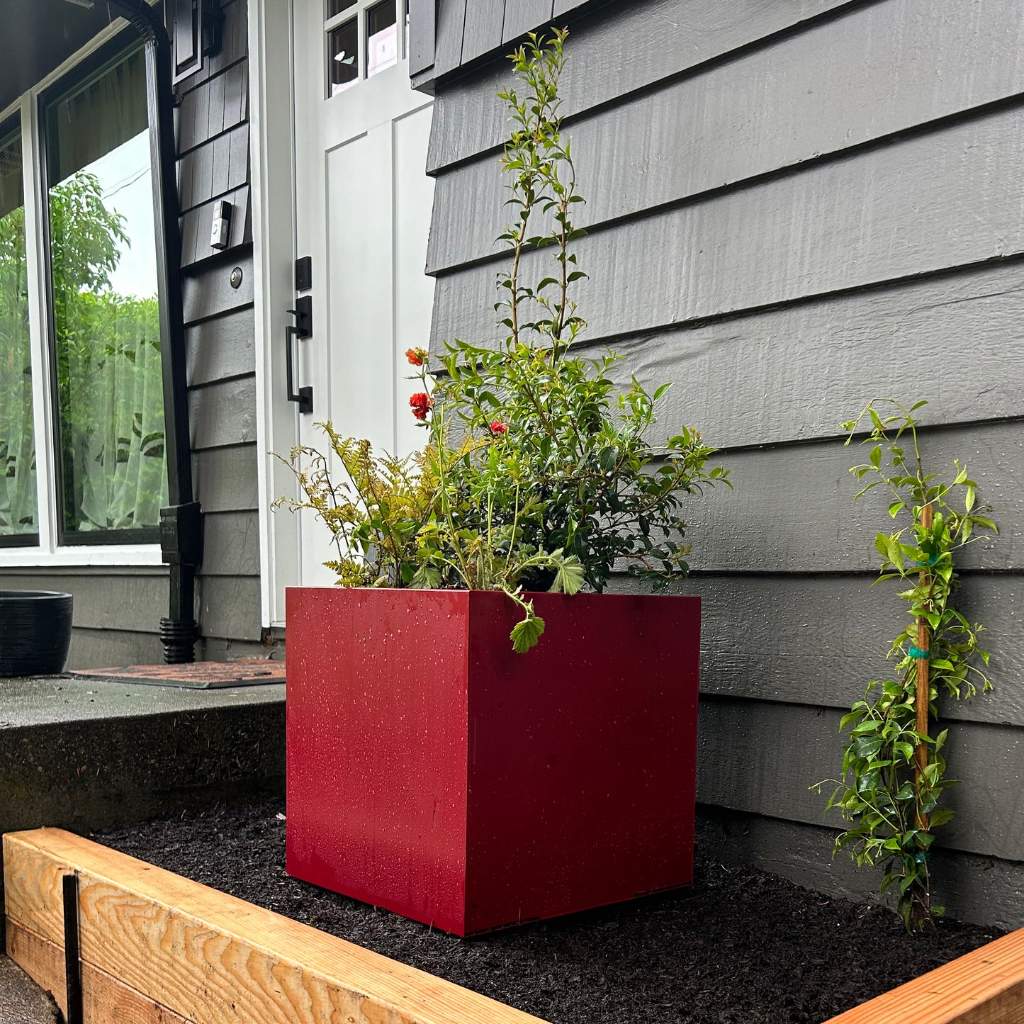 Steel Planter Box (18" L x 18" W x 18" H)