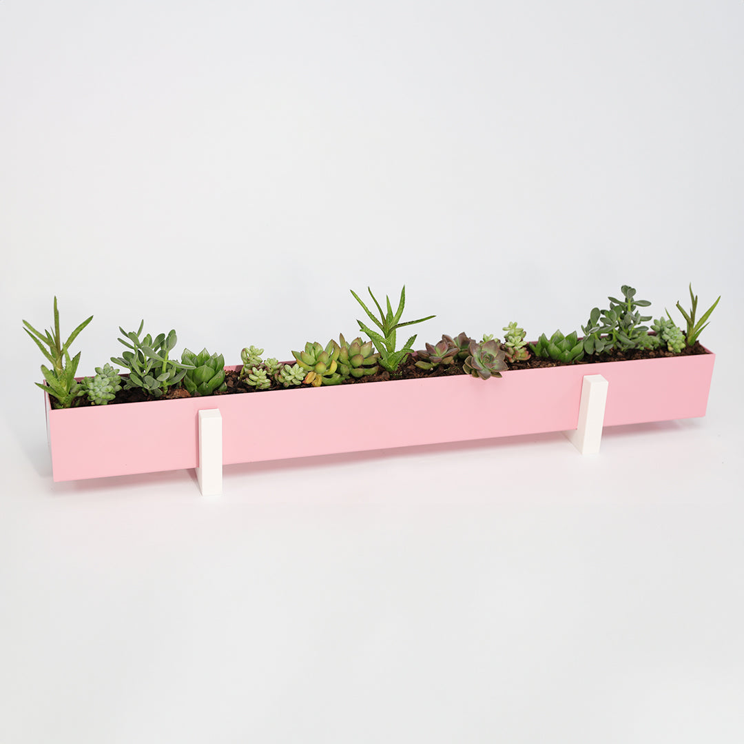 Steel Planter Box (32" L x 3.5" W x 3.5" H)