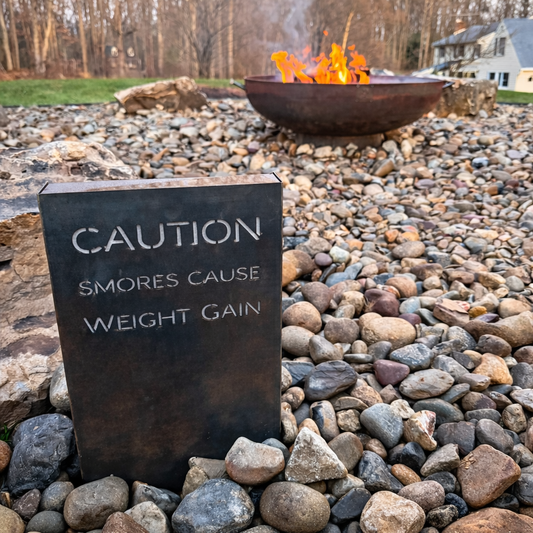 COR-TEN Steel Street Address Sign