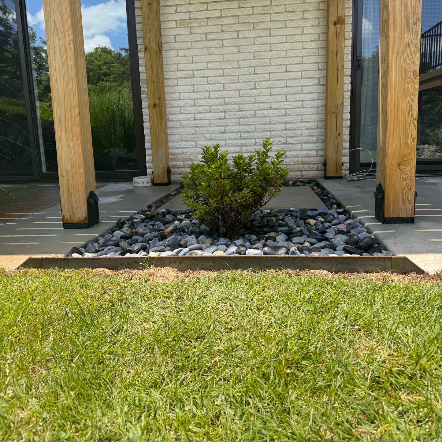 Hammer-In Landscape Edging - Cor-Ten Steel - Start/Finish Pieces