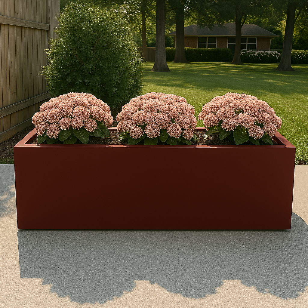 Steel Planter Box (14" L x 46" W x 14" H)